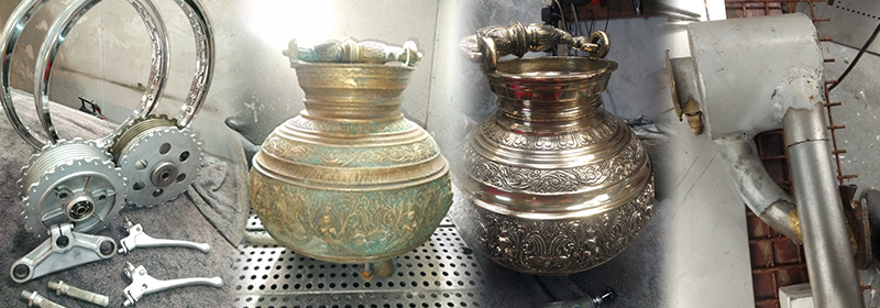 examples of vapour blasting, restoration and polishing